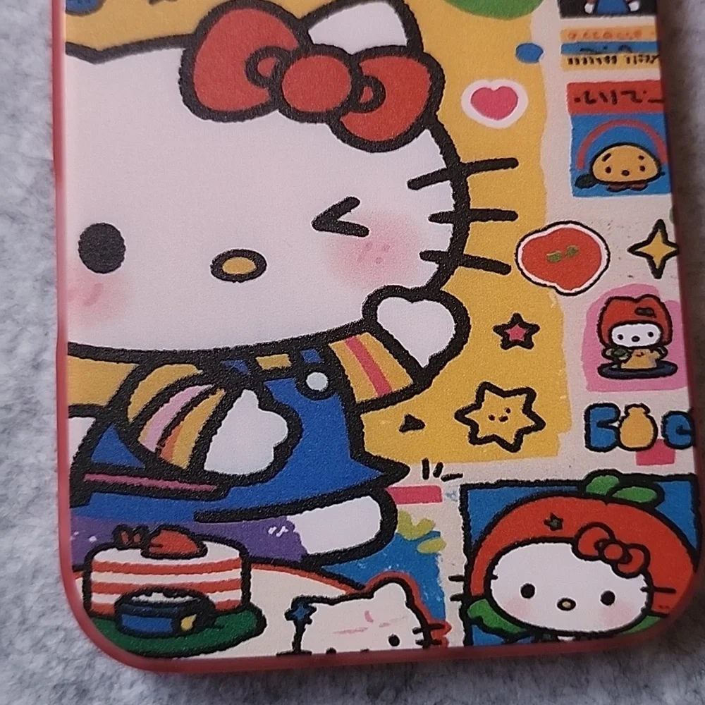 Brand new Apple IPhone 17 Pro Max Hello Kitty Silicone Phone case